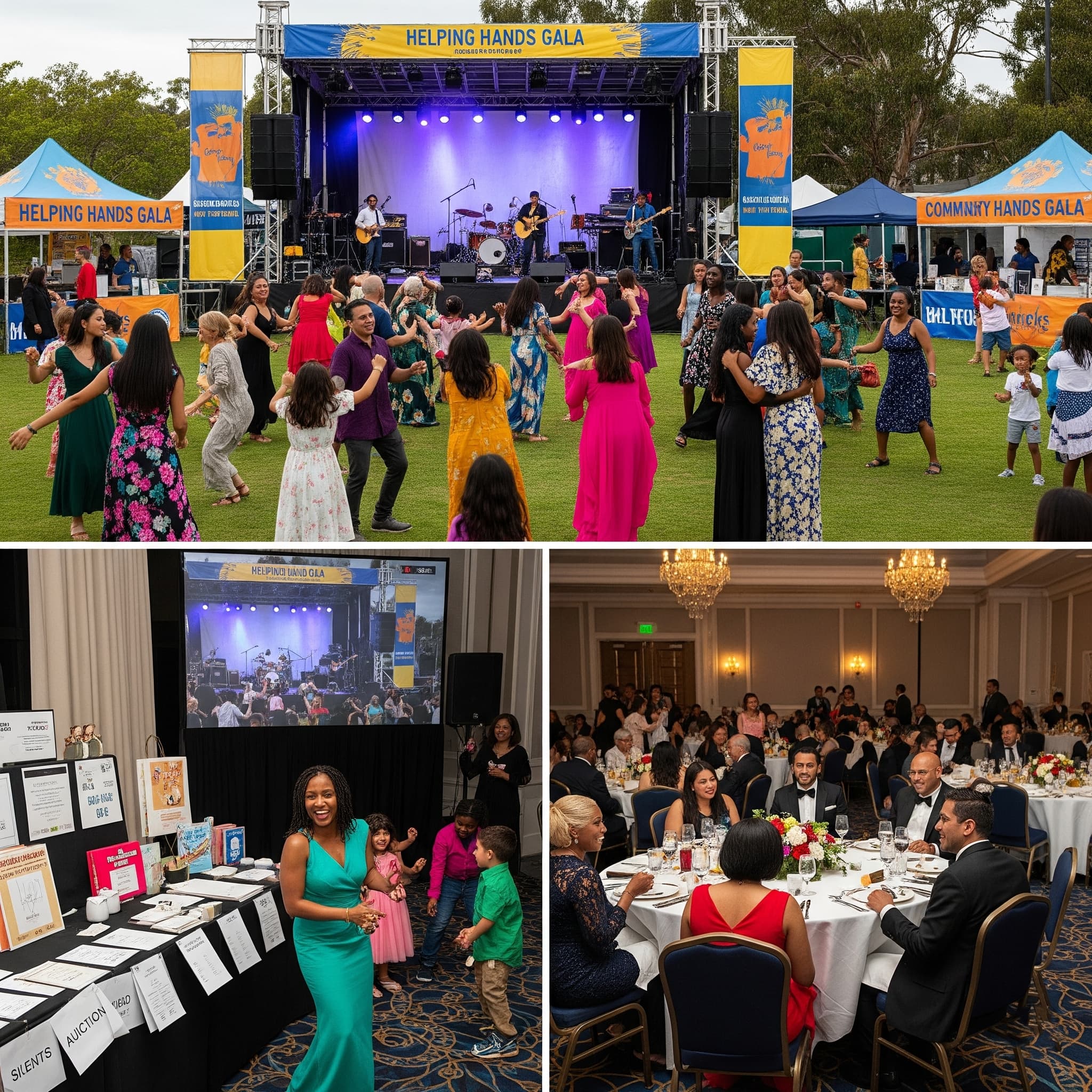 Cultural and social event management - festivals, concerts and community celebrations